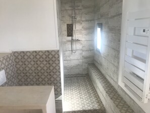 Panoramic Double Room, Hill View | Bathroom shower