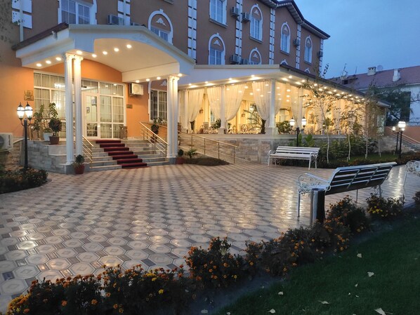 Façade de lâhĂ©bergement