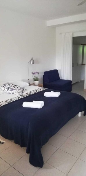 Studio, Sea view, Terrace, Ground floor | Iron/ironing board, free WiFi, bed sheets - Apartments Grbin - Adults Only (Lumbarda)