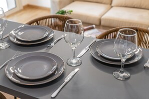Apartment, 1 Bedroom (Cozy) | In-room dining - Olygreen Athens Residences (Papagou-Holargos)