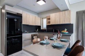 Apartment, 2 Bedrooms (Elegant) | Private kitchen - Olygreen Athens Residences (Papagou-Holargos)