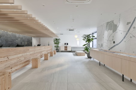 Reception. REF Kumamoto by VESSEL HOTELS