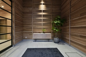Interior entrance