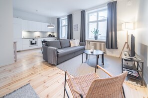 Living room - HVC Apartments Köydenpunojankatu 7 (Helsinki)