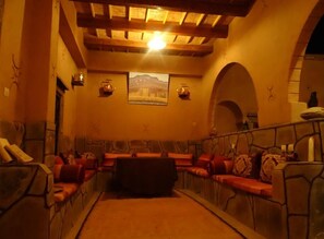 Sala de estar en el lobby