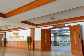 숙박 시설 입구