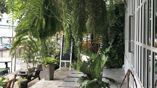 Terrace/patio - Rimnam Hotel Suk Sawat 70 (Phra Pradaeng)