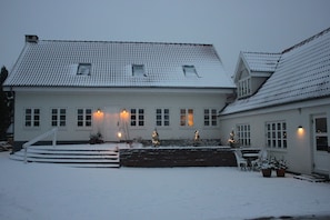 Fassade der Unterkunft