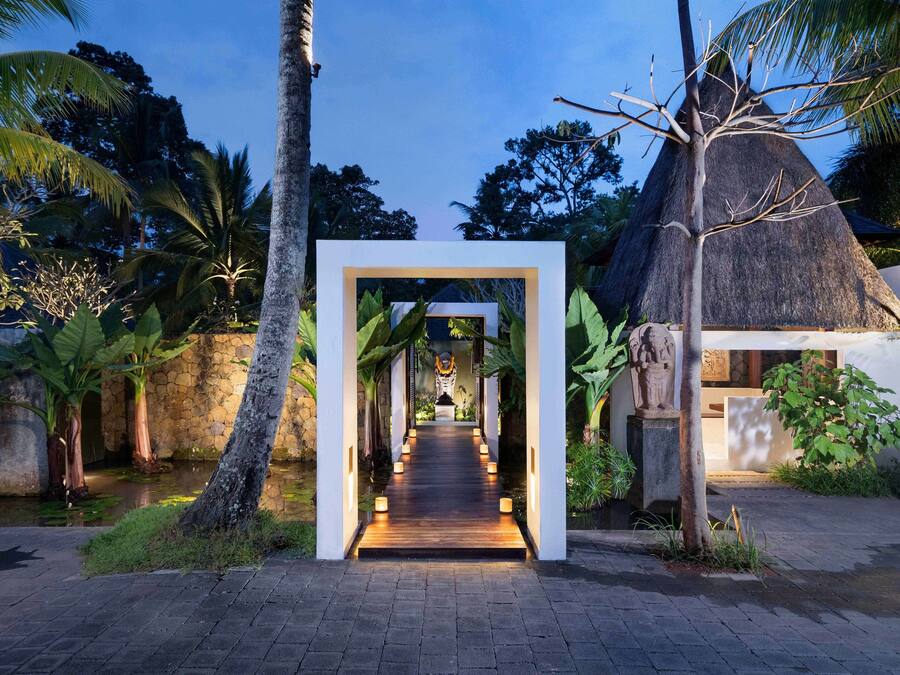 Entrada da propriedade