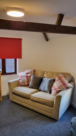 Estudio familiar, baño en la habitación, vista al patio | Lounge