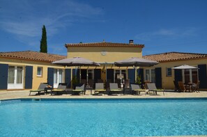 Terrace/patio - Villa des Cammaous (Vacquieres)