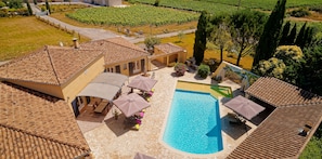 Terrace/patio - Villa des Cammaous (Vacquieres)