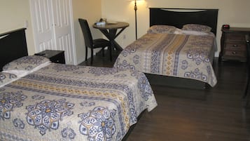 Desk, iron/ironing board, free WiFi, bed sheets