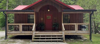 Soul Sister- Creek View, WiFi, Firepit, WiFi, Hiking, 4 mins to Natural Bridge