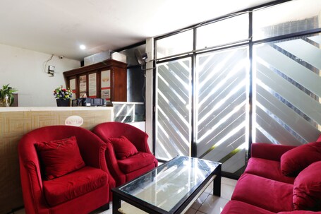 Sala de estar en el lobby