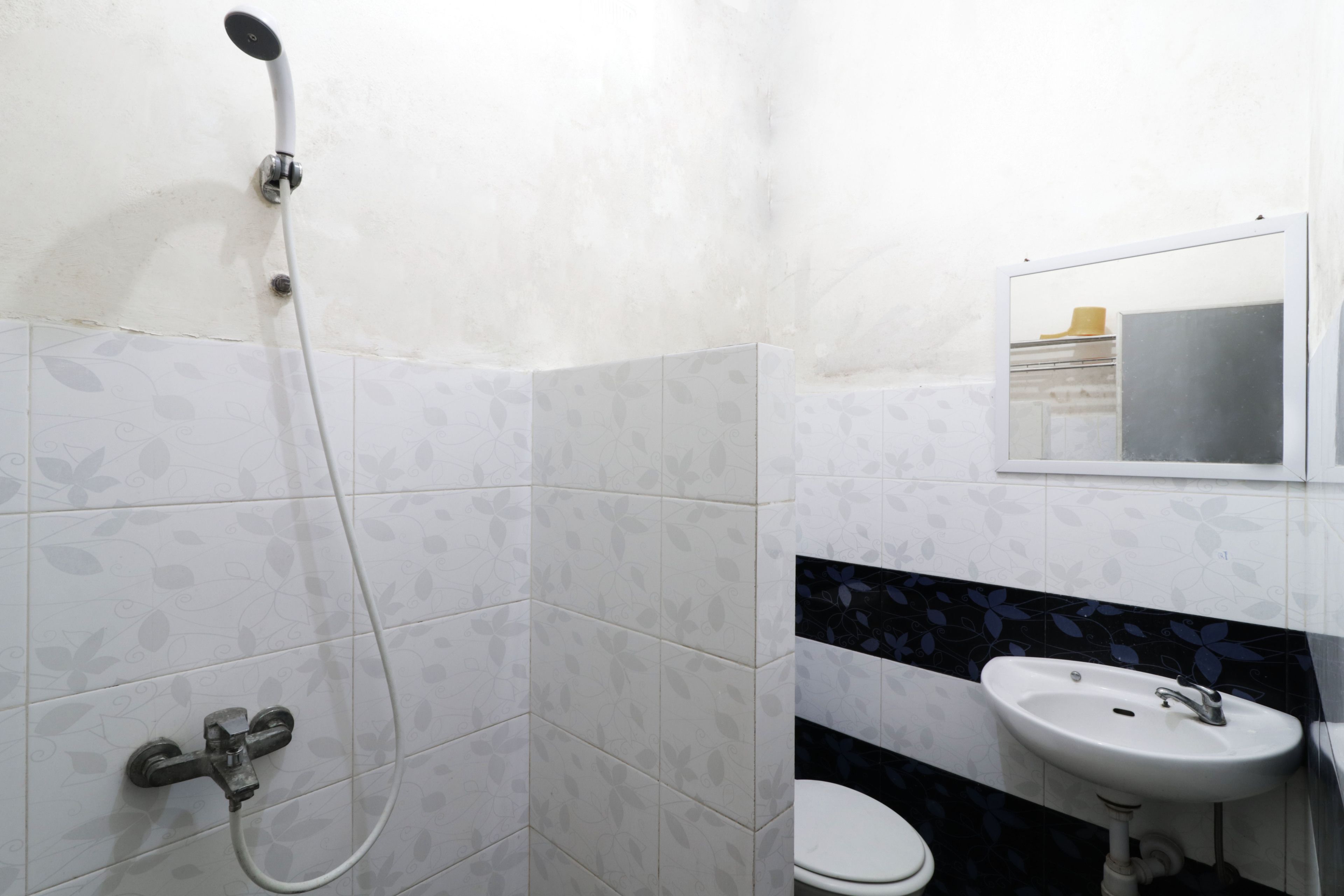 Douche, serviettes fournies