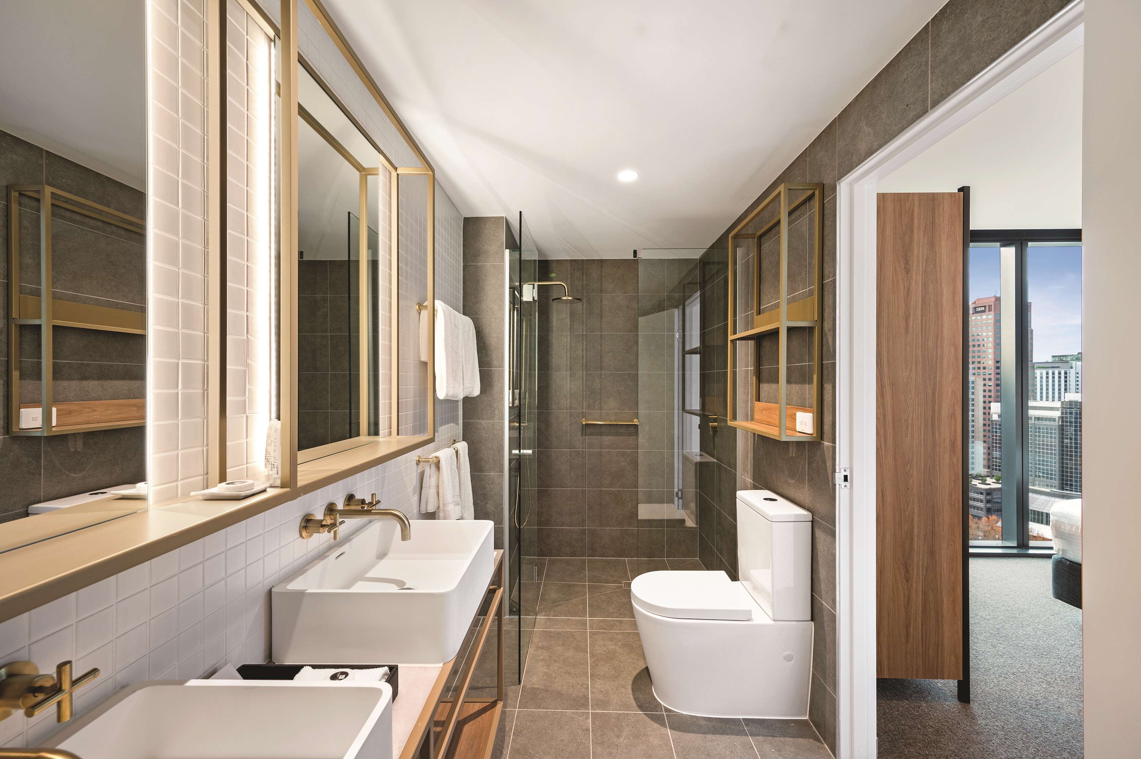 free toiletries, hair dryer, towels, soap