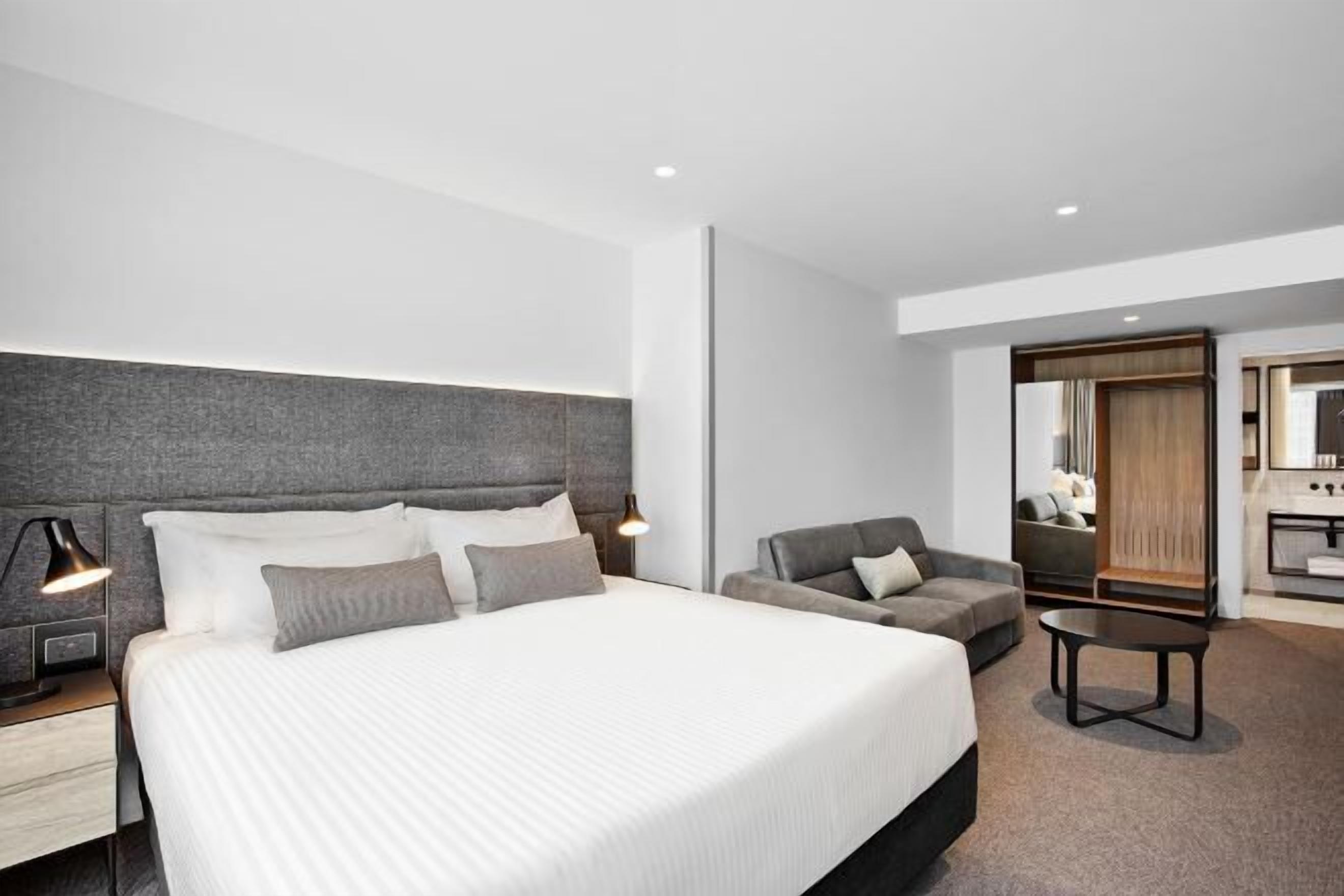 Pillowtop beds, minibar, in-room safe, desk