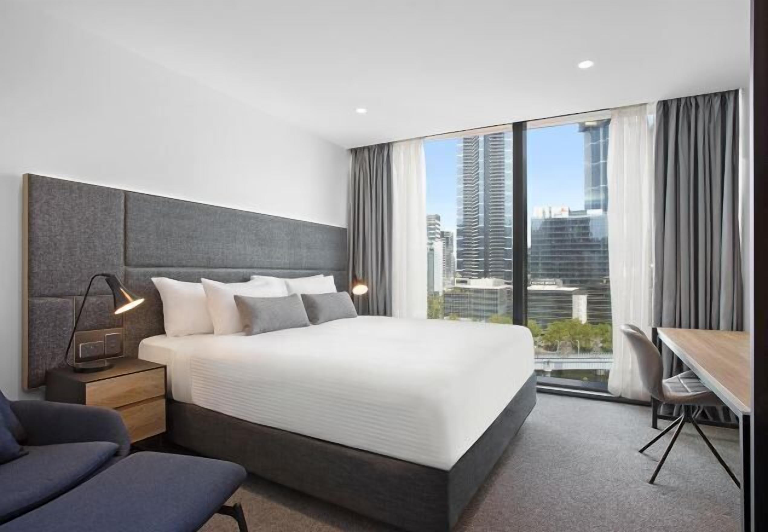 Pillowtop beds, minibar, in-room safe, desk