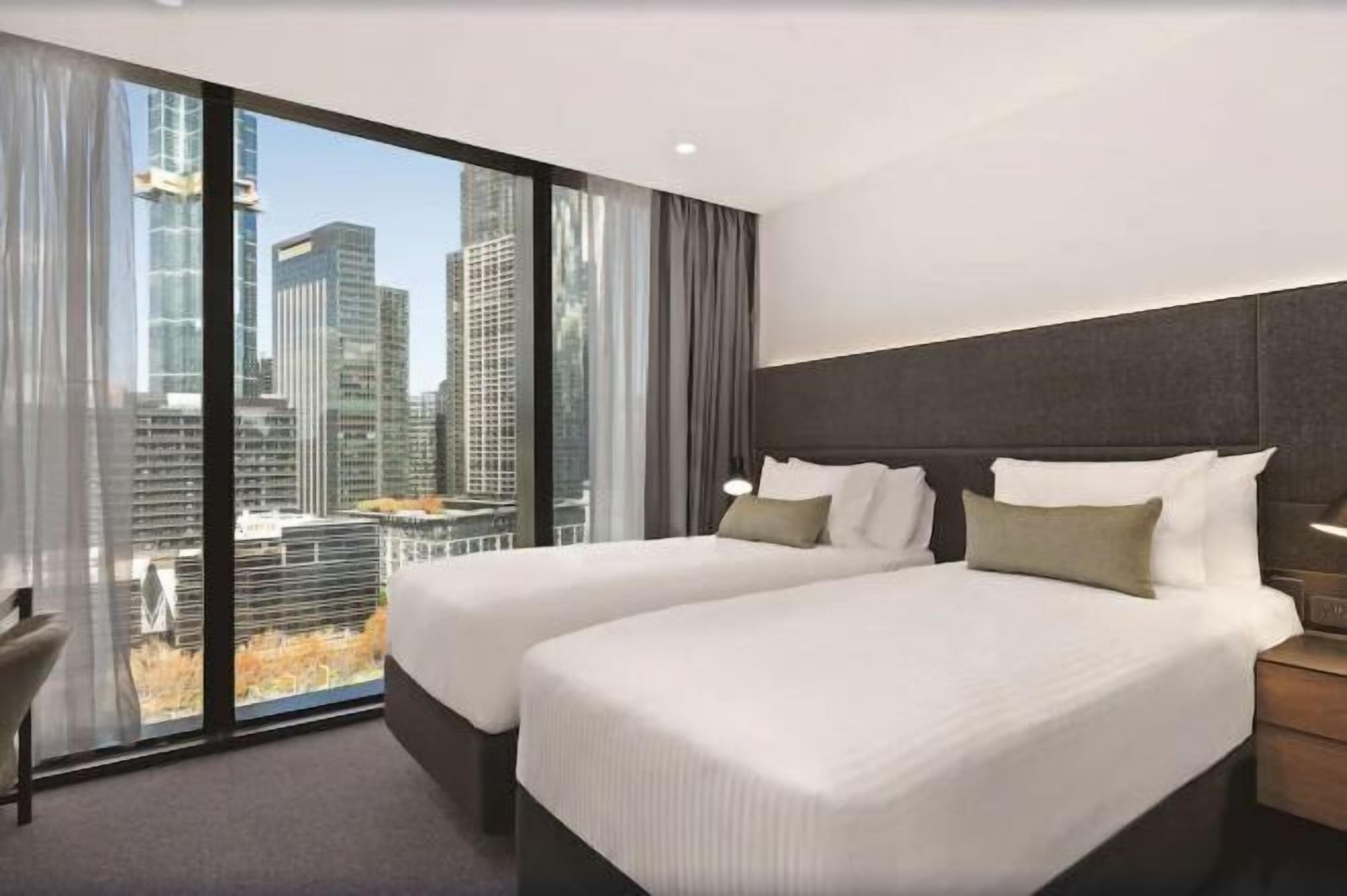 Pillowtop beds, minibar, in-room safe, desk