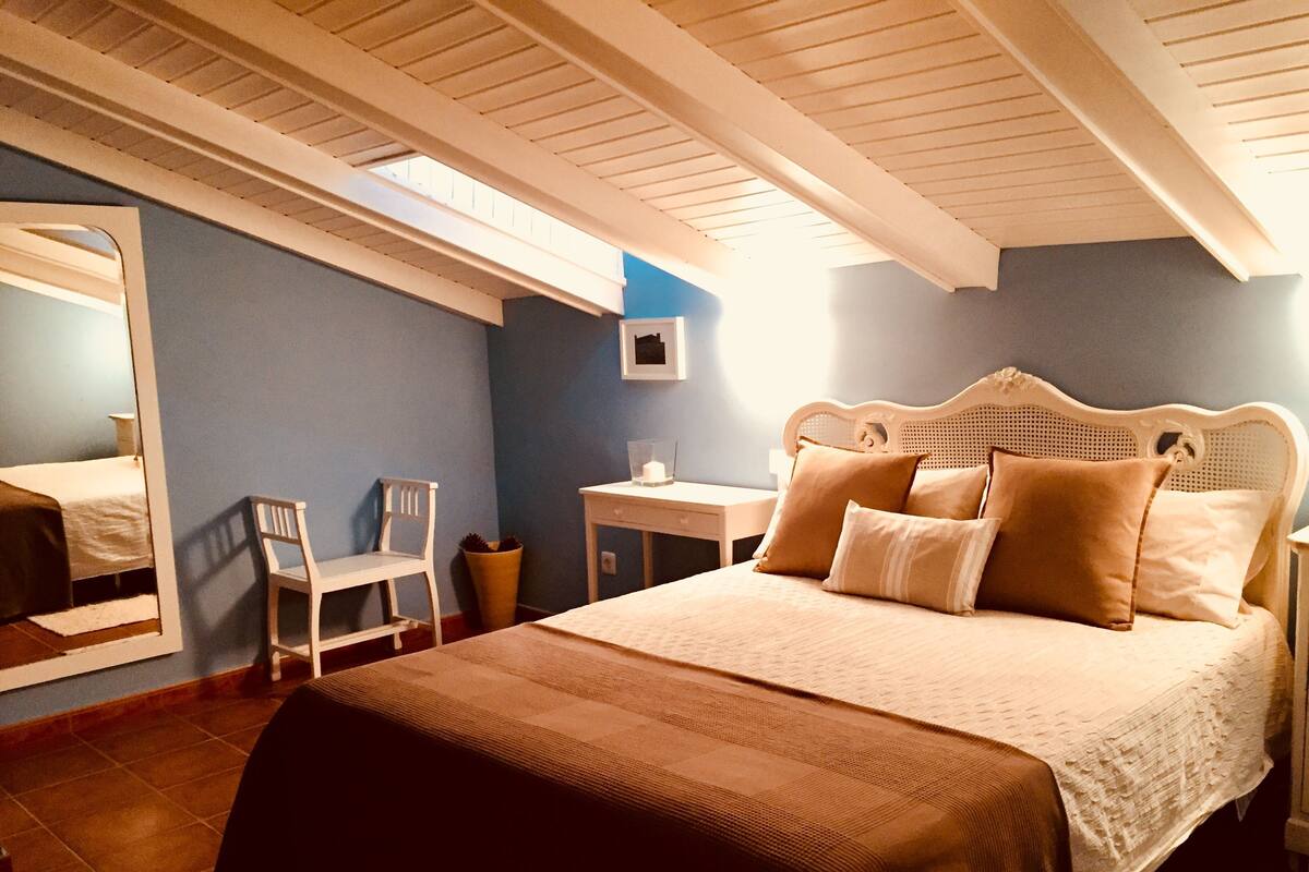 Family Room, 1 Bedroom (Four Guests) | Down duvets, memory-foam beds, desk, laptop workspace