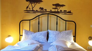 1 chambre, accès au Wi-Fi (inclus), literie fournie