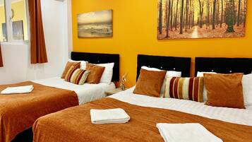 Iron/ironing board, free WiFi, bed sheets