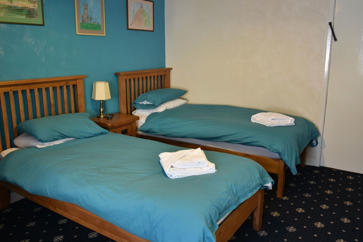 Desk, iron/ironing board (on request), WiFi (free), bed sheets