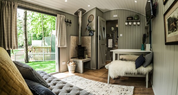 Luksushytte | Oppholdsområde | TV