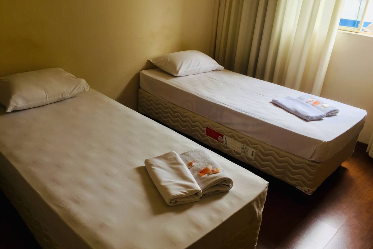 Free WiFi, bed sheets