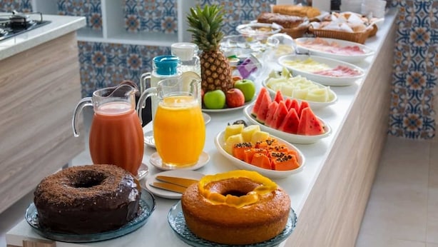 Frokostbuffé er inkludert hver dag