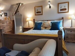 2 bedrooms, soundproofing, iron/ironing board, travel cot