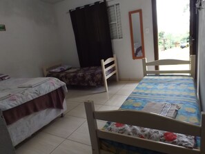 Xalet (Quadruplo) | 1 dormitori i roba de llit 