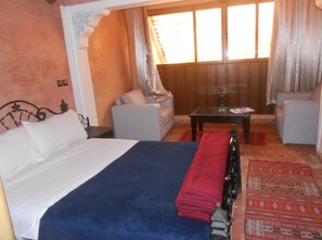 Double Room | Blackout drapes, soundproofing, iron/ironing board - Hotel Les Etoiles Du Toubkal (Asni)