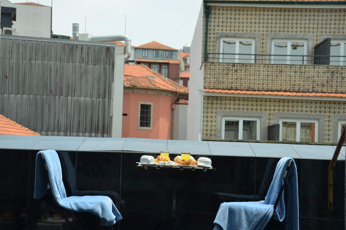 Habitación doble panorámica | Vista al patio