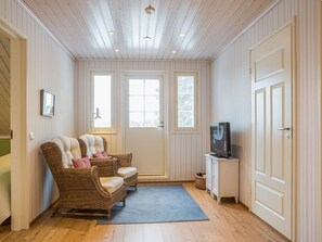 Een televisie en een dvd-speler