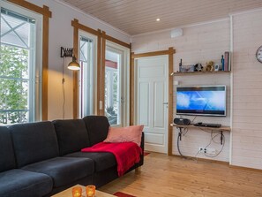 Televisión y reproductor de DVD 