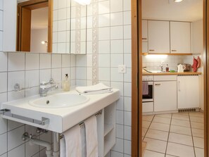 Fridge, oven, toaster, high chair