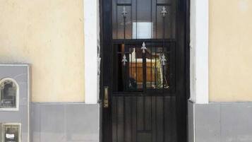 Entrada de la propiedad