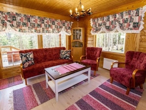 Fernseher, Kamin