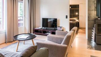 Televisie en een dvd-speler