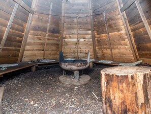 Enceinte de l’hébergement