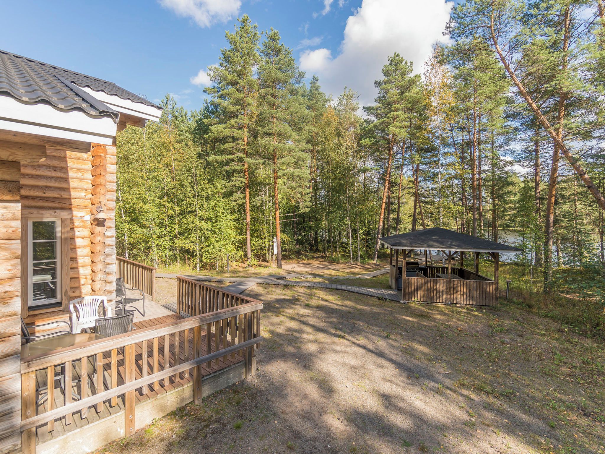 Overnattingsstedets uteområder