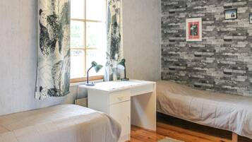 2 soveværelser, internetforbindelse