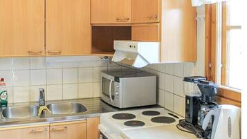 Geladeira, micro-ondas, lava-louças