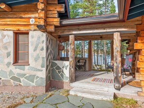 Terrace/patio - Riutankolo by Interhome (Nurmes)