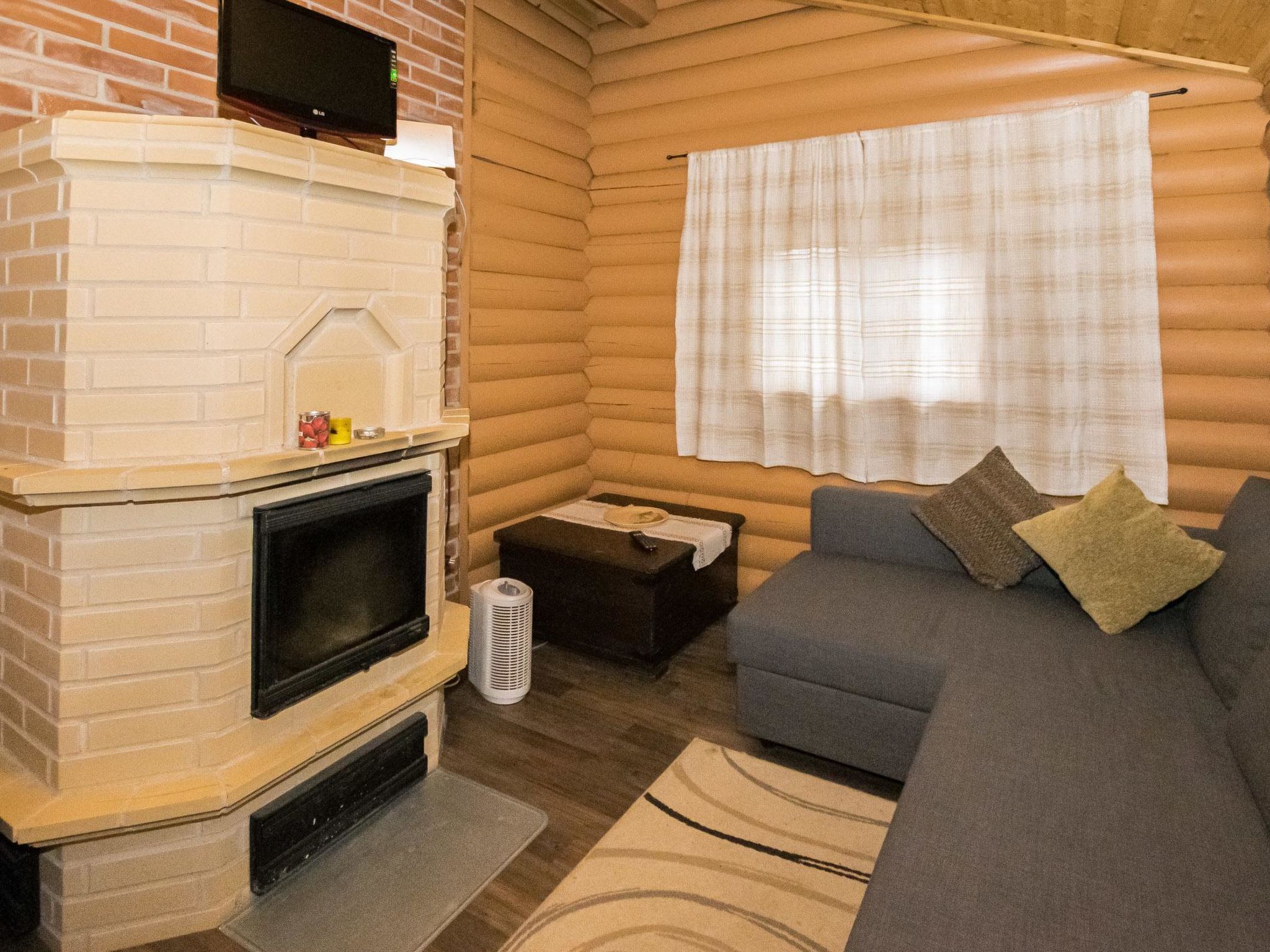 Televisión y reproductor de DVD 