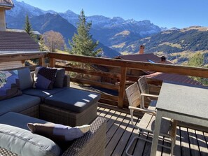 Outdoor dining - Chalet Weitblick by Interhome (Lenk)