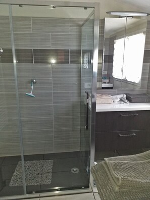 Double Room | Bathroom shower - Le Jardin de Josseline (Amboise)