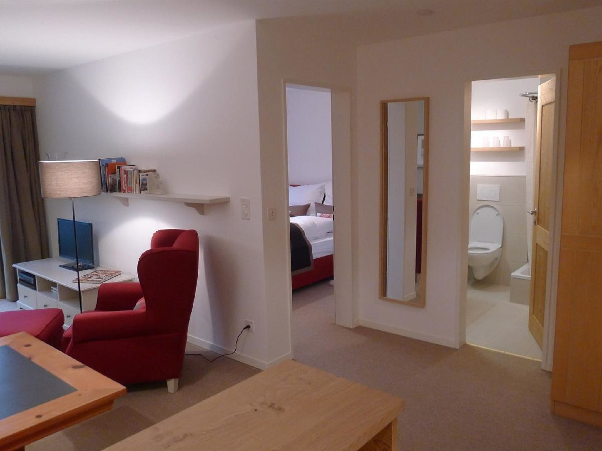 1 chambre, accès Internet